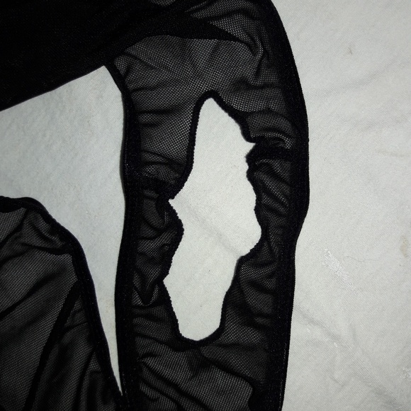 Keyhole Sheer Teddy